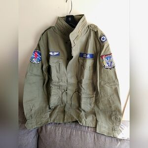 Polo Ralph Lauren Olive Military Field Jacket